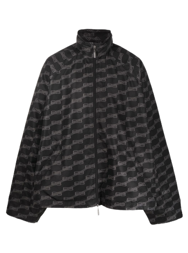 Jacka Balenciaga BB Monogram Lightweight Jacket Svart | 704494TML33