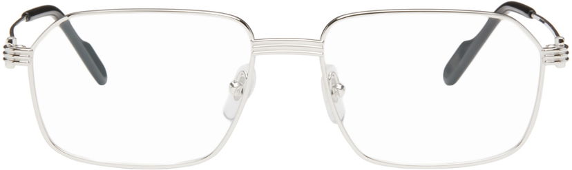 Solglasögon Cartier Rectangular Glasses Grå | CT0445O-002