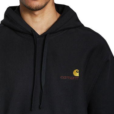 Sweatshirt Carhartt WIP Hooded American Script Svart | I028279.89.XX, 3