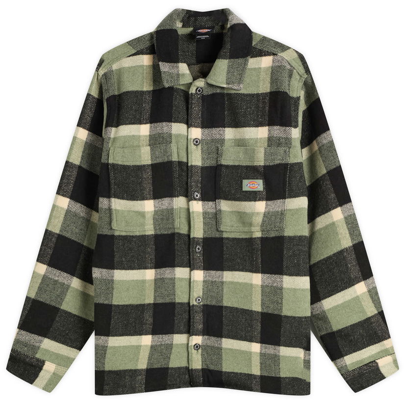 Skjorta Dickies Men's Plaid Coaling Shirt Grön | DK0A4XZZL191
