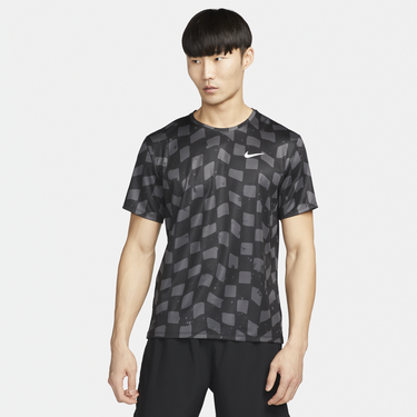T-shirt Nike Dri-FIT Miler Running Top Svart | DX0870-060, 0