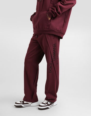 Träningsbyxor Dolce & Gabbana Dolce & Gabbana Stretch Jersey Jogging Pants Bourgogne | GP10ZTG7O2LF0130, 3