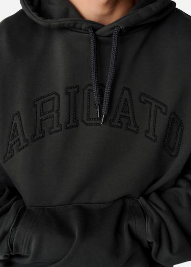 Sweatshirt AXEL ARIGATO Black Logo Hoodie Svart | A3022001, 6