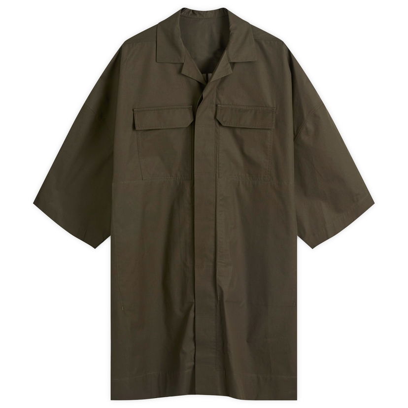 Skjorta Rick Owens Magnum Tommy Shirt Grön | RU02D6298-75