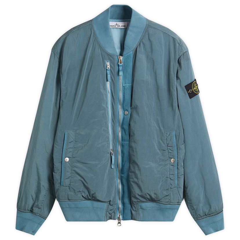 Bomberjacka Stone Island Nylon Metal EcoNyl PrimaLoft Bomber Jacket Turkos | K2S154100038-V002B