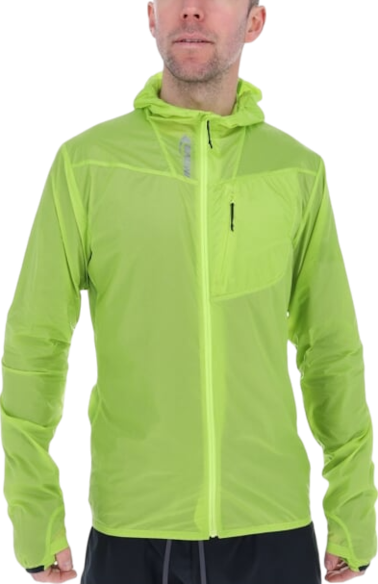 Vindjacka inov-8 INOV-8 Windshell Hooded Windbreaker Jacket Gul | 001439-gn-001
