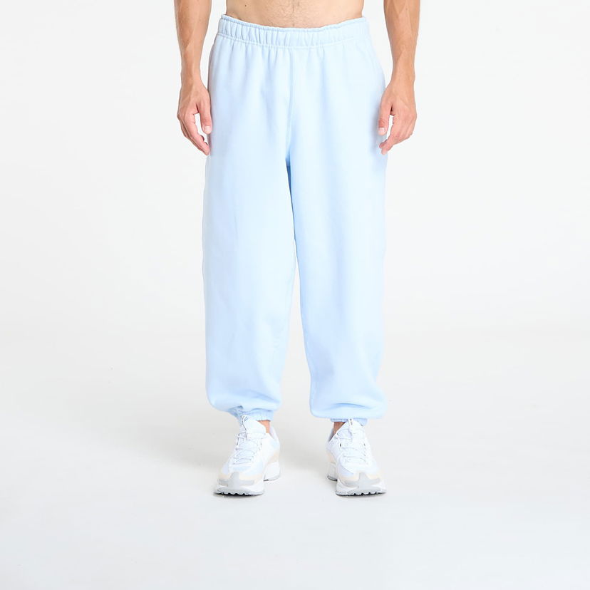Träningsbyxor Nike Solo Swoosh Cuffed Fleece Pants Blå | HV1088-441