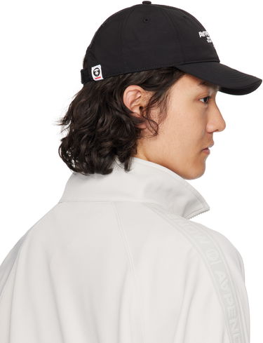 Keps AAPE by A Bathing Ape AAPE by A Bathing Ape 'AAPE Now' Moonface Logo Cap Svart | AAPCPM5255XXOBKX, 2