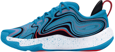 Sneakers och skor Under Armour Unisex Spawn 6 Basketballschuhe Capri / Rot Solstice / Weiß 44.5 Turkos | 3027259-400, 2