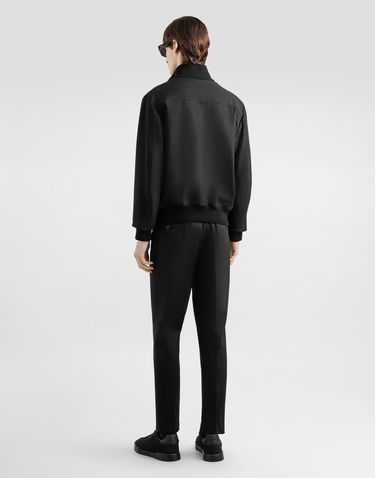 Jacka Dolce & Gabbana Dolce & Gabbana Linen Blouson Jacket Svart | G9BOFTFU4LXN0000, 2