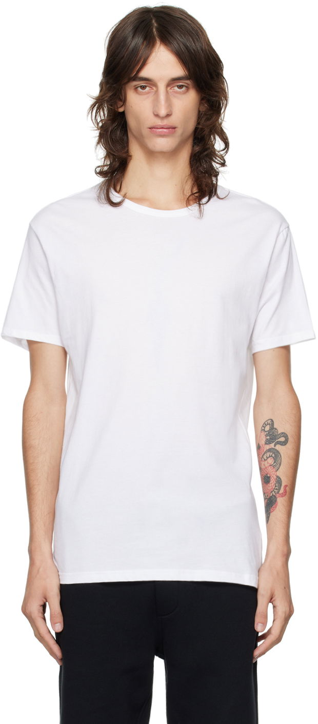 T-shirt Paul Smith Paul Smith Crewneck T-Shirt Vit | M1A-389-M5PK-01