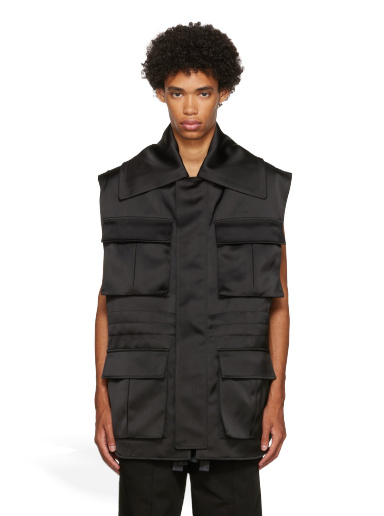 Väst AMI Polyester Vest Grå | HJK001.225