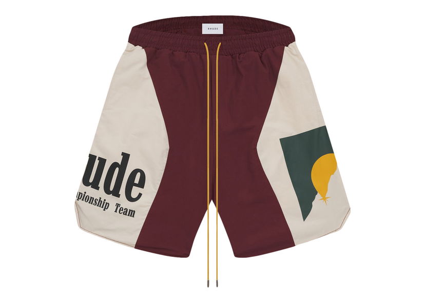 Shorts Rhude Panel Logo Shorts Flerfärgad | RHPF22SH08372482