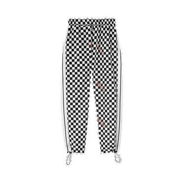 Byxor Palm Angels Damier Print Aftersport Pants Svart | PMCA051F22FAB0031025, 0