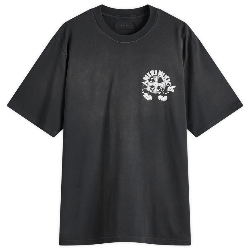 T-shirt AMIRI Amiri Music Record T-Shirt, Size Medium Svart | AMJYTE1168-001