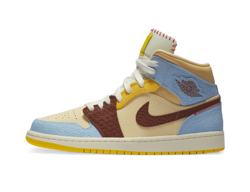 Sneakers och skor Jordan Air Jordan 1 Mid "Fearless Maison Château Rouge" Flerfärgad | CU2803-200