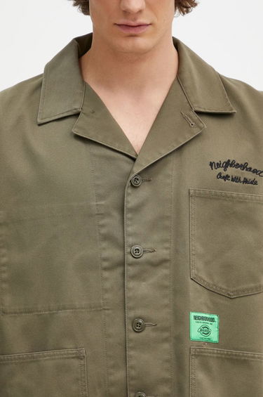 Skjorta Neighborhood NEIGHBORHOOD X Dickies Coverall Jacket Grön | 242VFDKN.JKM02, 3