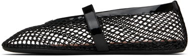 Kläder Alaïa ALAÏA Fishnet Ballerina Flats Vit | AA3A029TK007, 2
