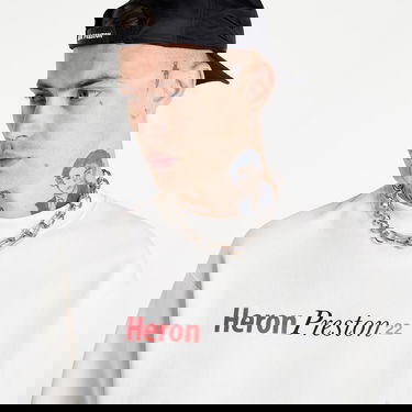 Sweatshirt HERON PRESTON Multi Heron Censored Crewneck Vit | HMBA020F22JER0070184, 3