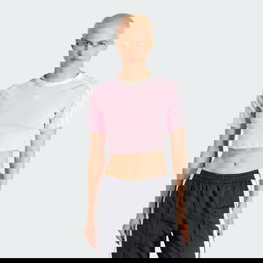 Crop top adidas Originals 3-Stripes Baby Tee Rosa | IP0664, 1