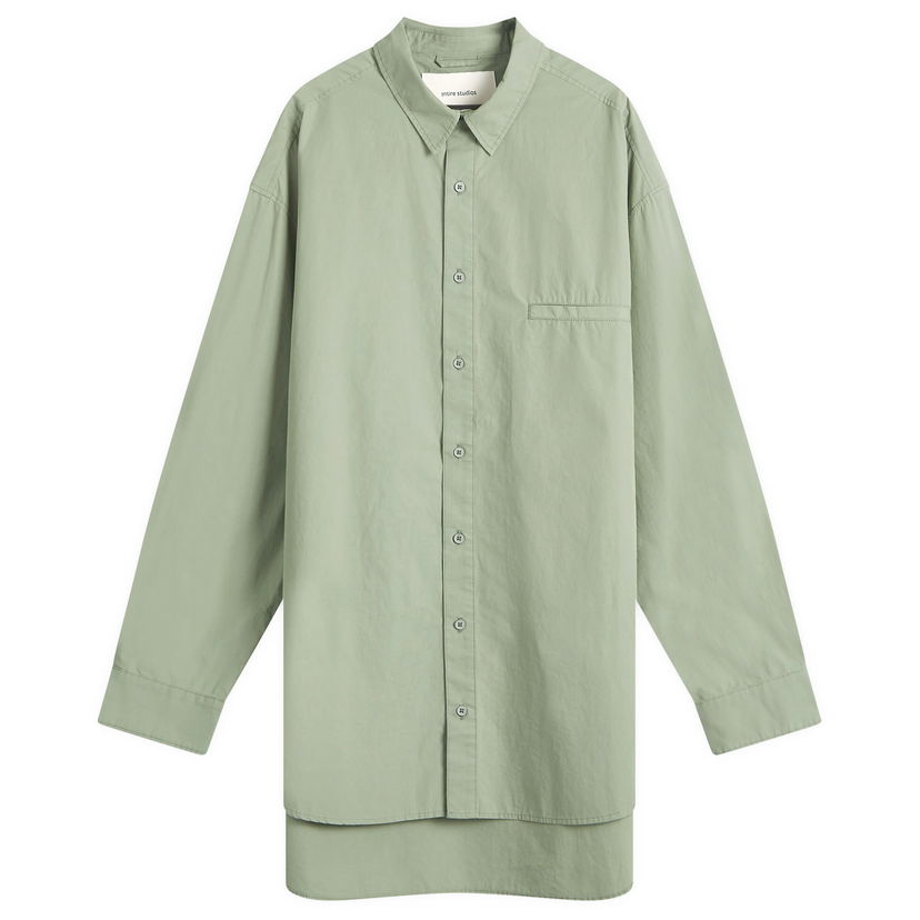 Skjorta Entire Studios Giant Shirt, Size Medium Grön | ES2565SL