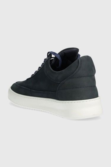 Sneakers och skor Filling Pieces Low Top Ripple Nubuck Mörkblå | 2512284-2001, 2
