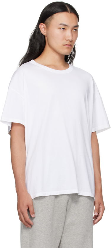 T-shirt LES TIEN Les Tien Oversized T-Shirt Vit | CJ-2092, 1