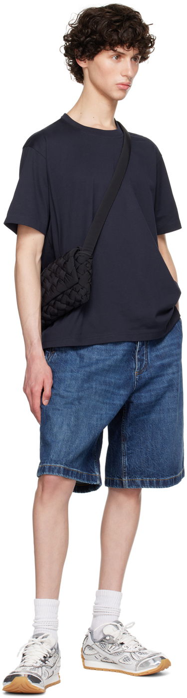 Axelväska Bottega Veneta Bottega Veneta Small Rumple Messenger Bag Svart | 795498-V4GE1-8803, 3