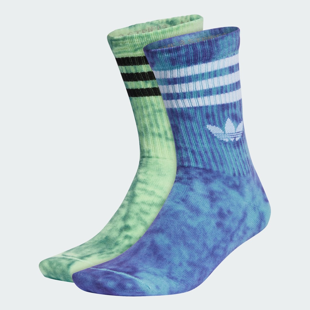Strumpor adidas Originals Tie Dye Socks – 2 pairs Flerfärgad | IN6307, 0