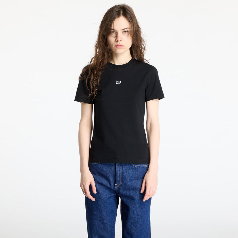 T-shirt DAILY PAPER Daily Paper Unit Fitted Tee Svart | 2512039