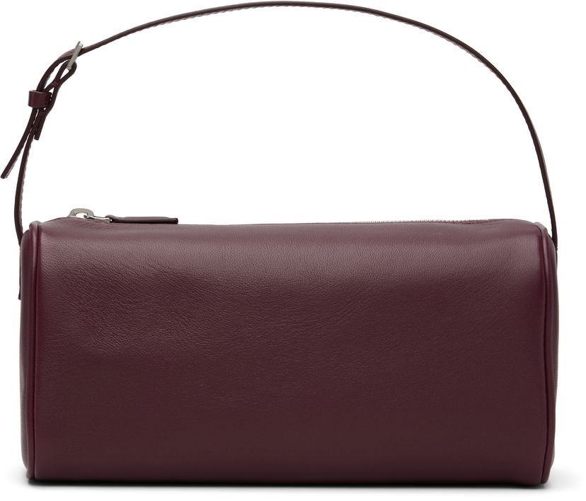 Axelväska The Row The Row 90's Shoulder Bag Bourgogne | W1281-L614