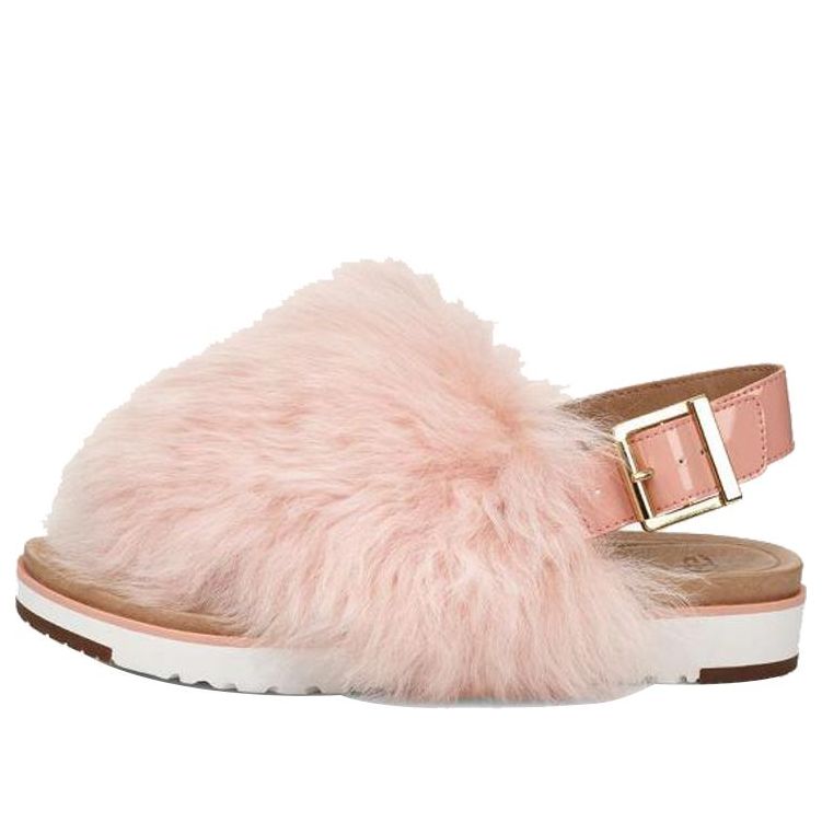 Sneakers och skor UGG Sunset Furry Sandals Rosa | 1102770-SSET, 0