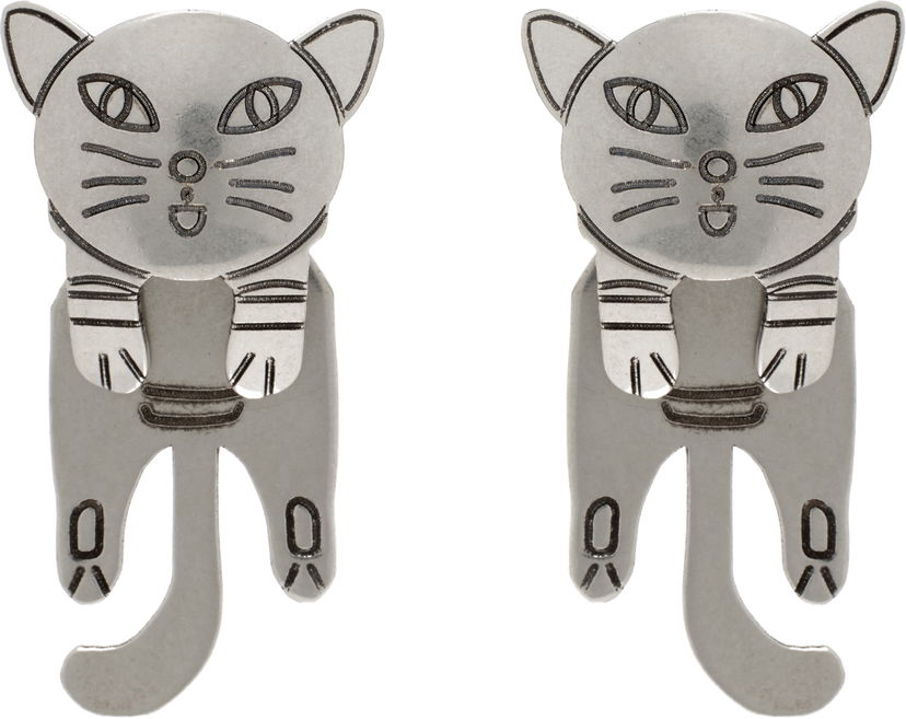 Örhängen Marni Marni Cat Earrings Metallisk | ORMV0543A0 M2000