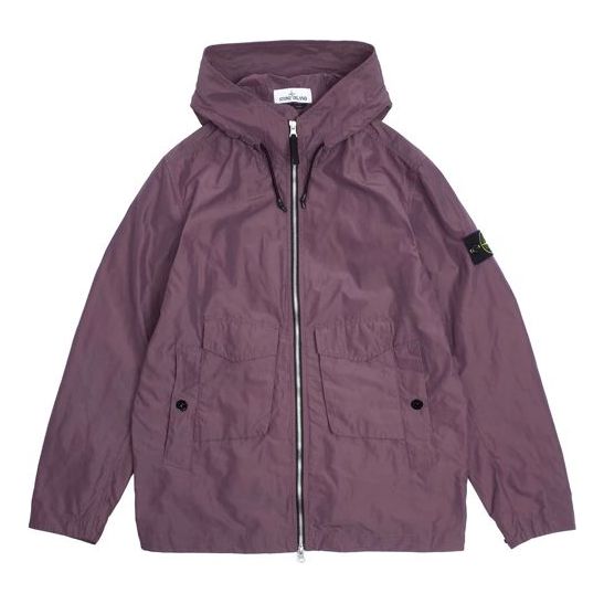 Vindjacka Stone Island Micro Reps Jacket Purpur | 741541122-V0011