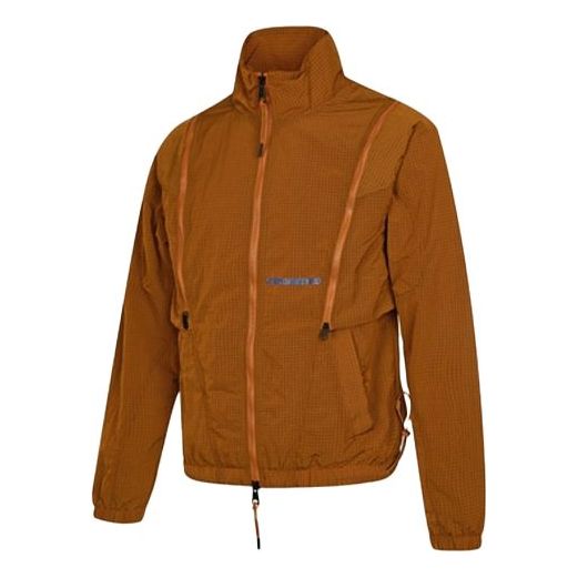 Vindjacka Jordan Jordan Sports Life Series Removable Sleeve Logo Stand Up Collar Jacket Orange | DH3289-220