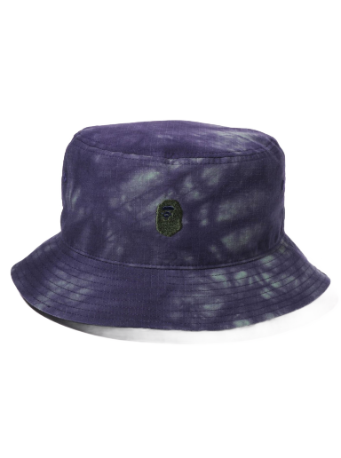 Hatt BAPE Tie Dye One Point Bucket Hat Purpur | 1I80-181-003