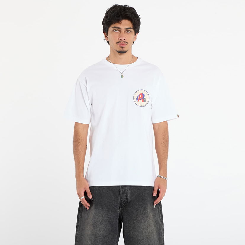T-shirt BAPE Ape Transit Authority Tee Vit | 001TEL801051MWHT