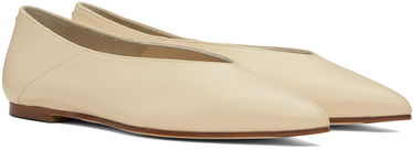 Kläder Aeyde Aeyde Moa Ballerina Flats Beige | A11-FL-VNCP08FL-0119-100-007, 3