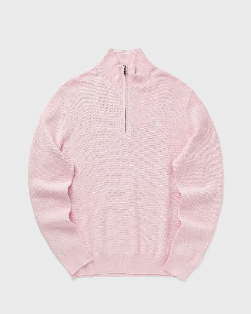 Sweater Polo by Ralph Lauren Half-Zip Knitted Pullover Rosa | 710932304518