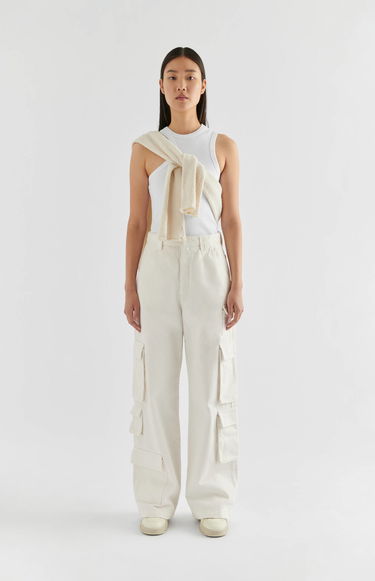 Cargo byxor AXEL ARIGATO Roam Cargo Jeans Vit | A2105002, 7