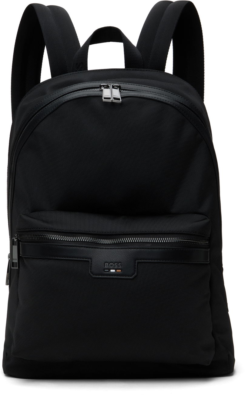 Ryggsäck BOSS BOSS Structured Backpack Svart | 50536170