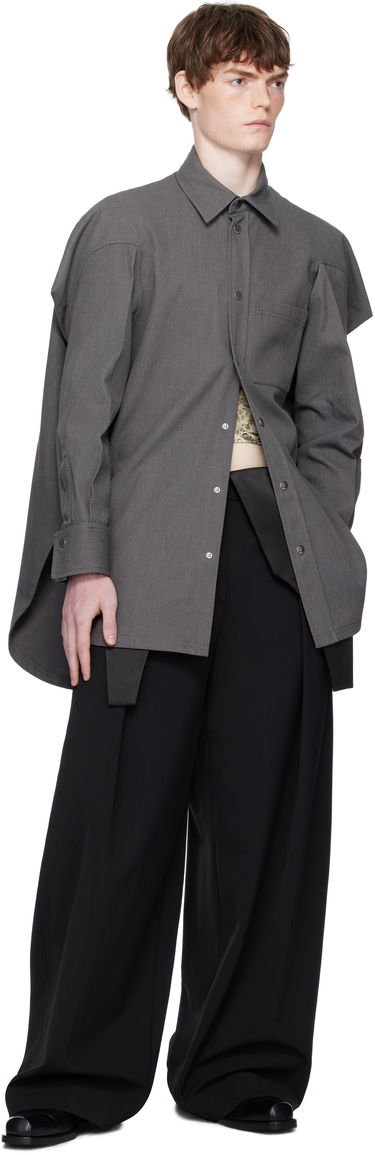 Skjorta Jean Paul Gaultier Jean Paul Gaultier Canvas Shirt Grå | 25/03-U-ST024-W008-04, 3