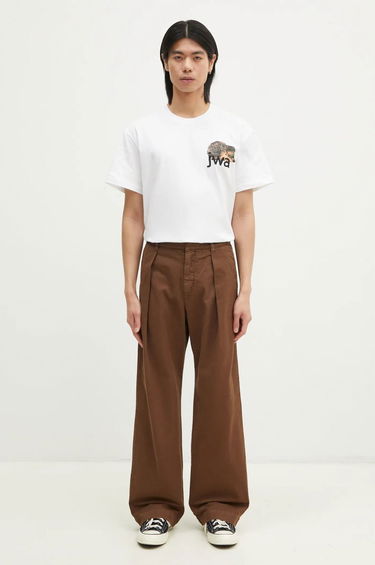 Byxor WOOD WOOD Wood Wood Fraser Pleated Chinos Brun | 12435001.5181, 3