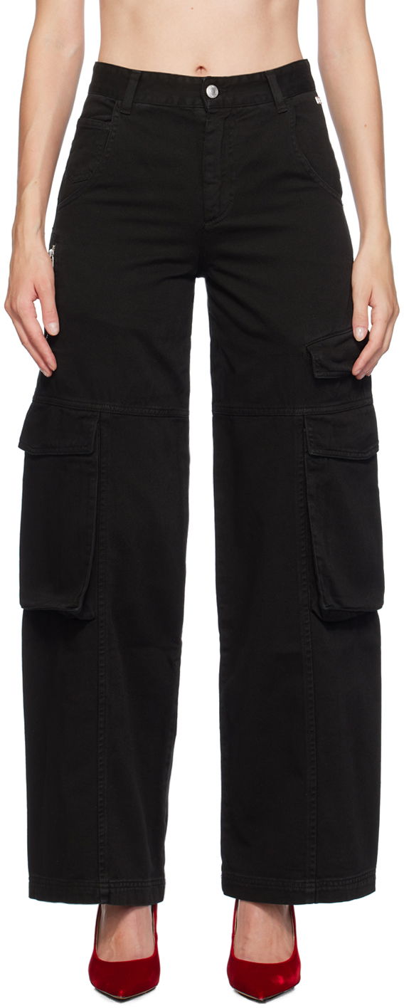 Cargo byxor GCDS Black Ultracargo Cargo Pants Svart | A2CM2900TG5