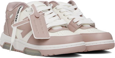 Sneakers och skor Off-White Out Of Office Calf Leather "White Pink" W Rosa | OWIA259C99-LEA006-0130, 3
