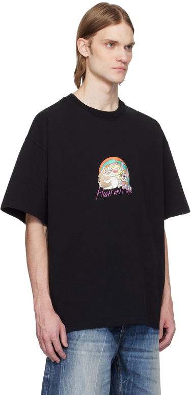 T-shirt Martine Rose Martine Rose Oversized Graphic T-Shirt Svart | 621JE03001H, 1