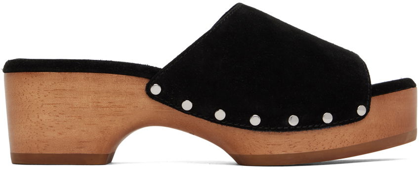 Tillbehör rag & bone Rag & Bone Mara Clog Slides Svart | WFF23PF015MX15, 0