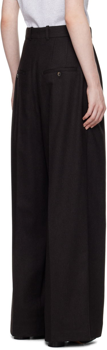 Byxor A.P.C. Anastasia Barbieri Edition Valesca Wide Leg Trousers Svart | WOARX-F08481, 2