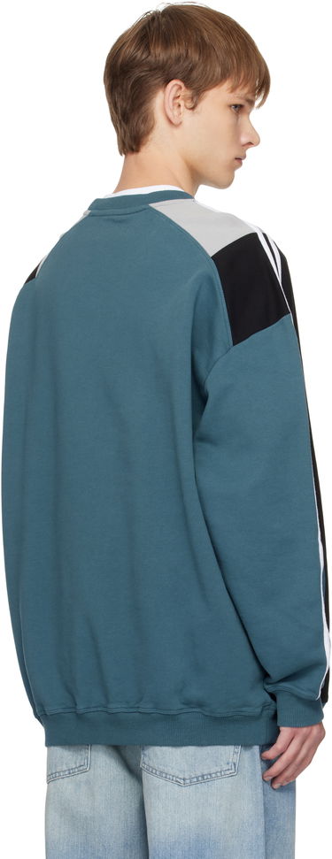 Sweatshirt Martine Rose Martine Rose Panelled Sweatshirt Turkos | 673JS01529D, 2