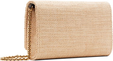Axelväska CHLOÉ Chloé Iconic Flap Wallet On Chain Clutch Beige | CH25UP559P19, 2